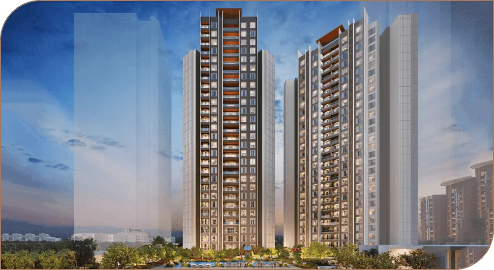 Malpani M Soul Strings Pune Night View Elevation